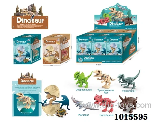 dinosaur egg 6sets mixed loading  in Display box