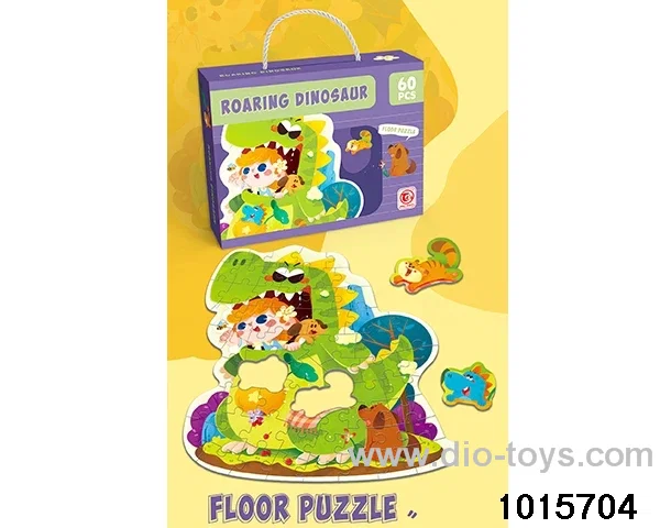 Puzzles in color box