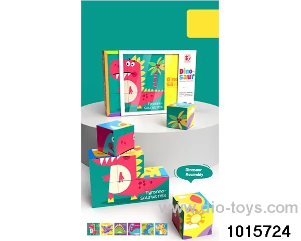 6 in 1 Puzzles in color box