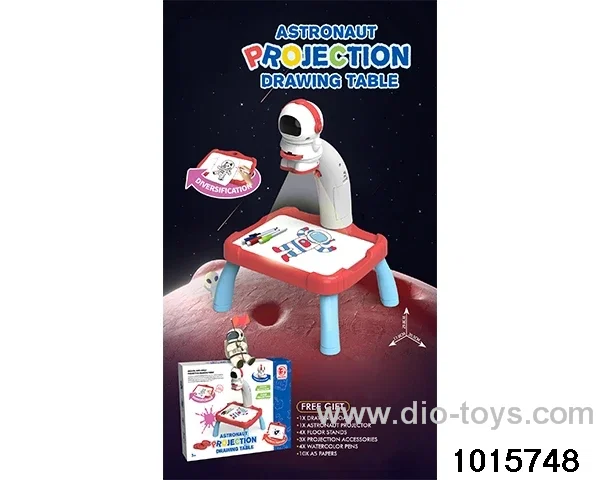 Projection table in color box