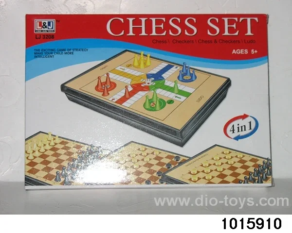 4 in 1 Chess (middle) in color box