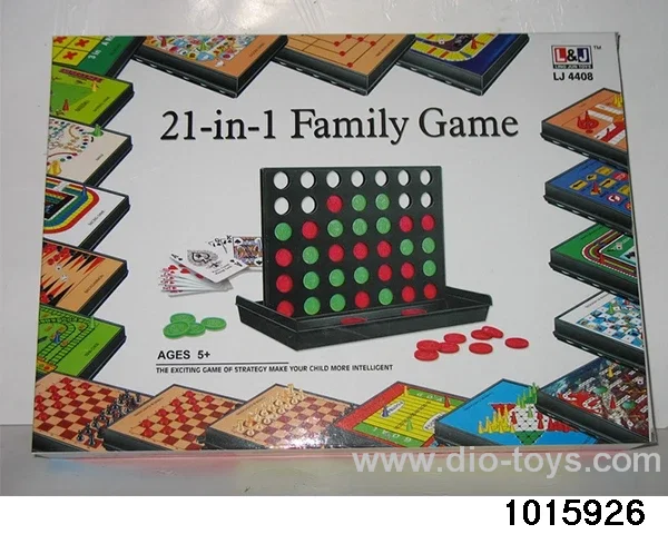 21 in 1 Chess (large) in color box