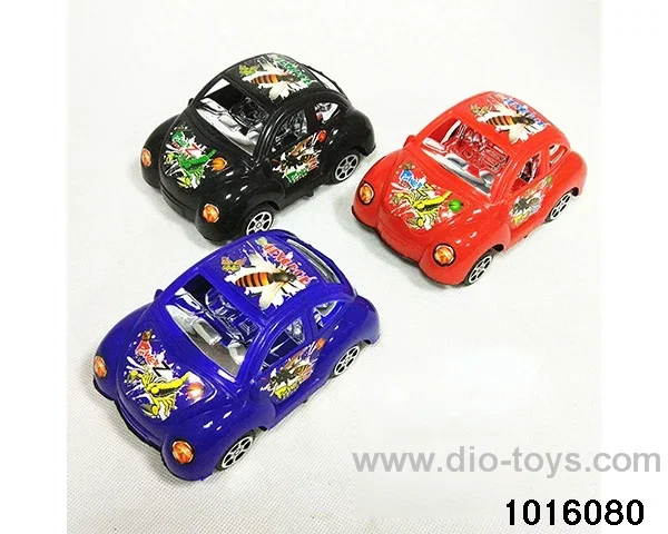 Inertia car in opp bag