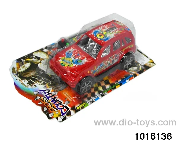 Wire-controlled vehicles in Blister card