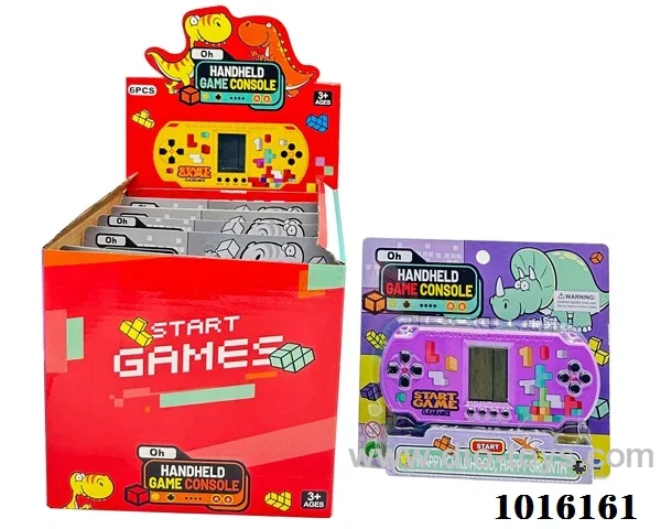 6pcs recreational machines  3color mixed loading in Display box