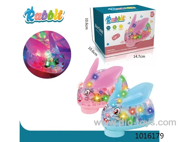 Electric universal _x000D_
rabbit with light&music in color box