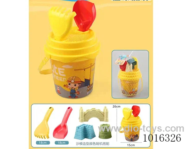 beach toys in  Net bag