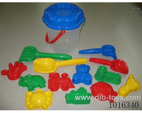 14PCS beach toys in  Net bag