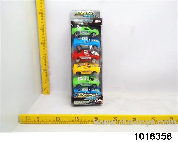 Gliding car in color box