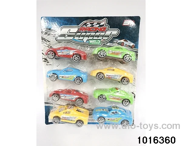 pull back car in Blister card