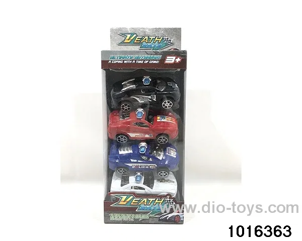 pull back car in color box