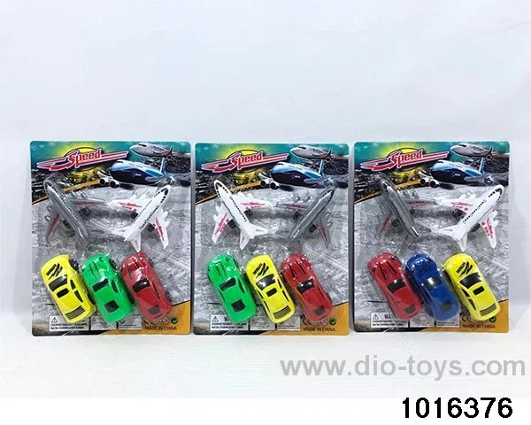 pull back car in Blister card