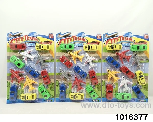 pull back car in Blister card