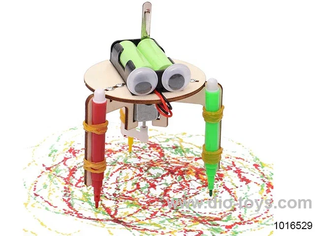 painting robot in PVC bag with header