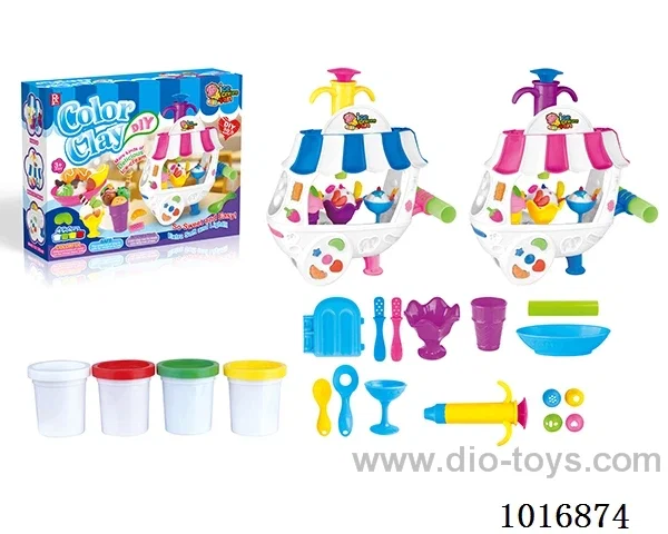 color Clay in Hand box