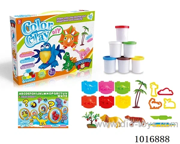 color Clay in Hand box