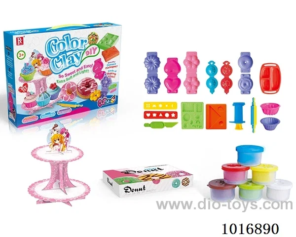 color Clay in Hand box