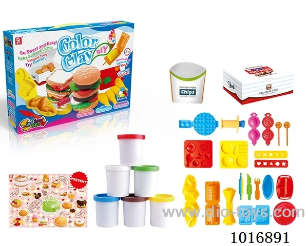color Clay in Hand box