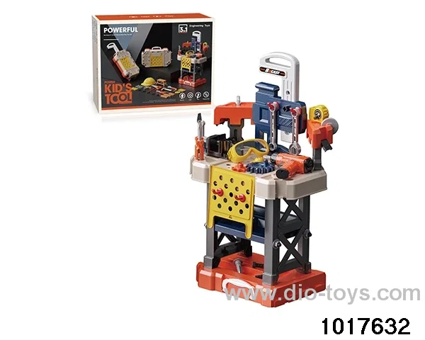 Power tool operating table in color box