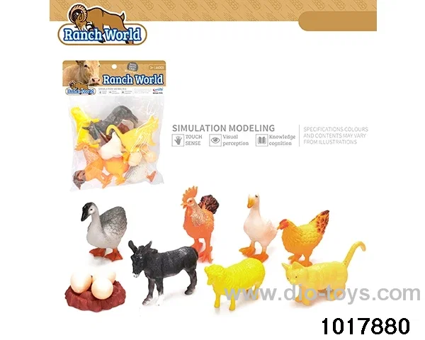 11pcs Farm Set in PP bag with header