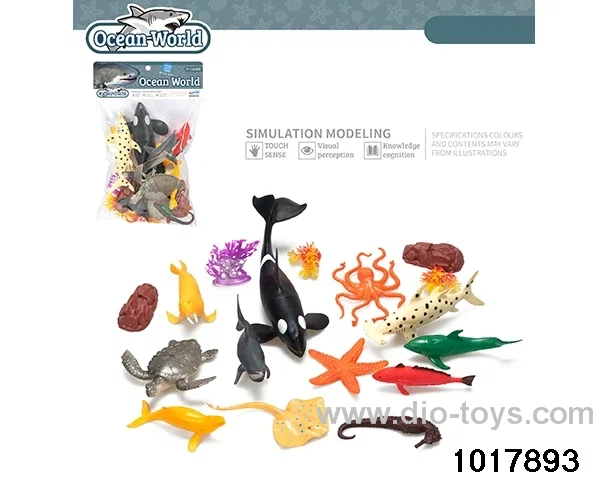 Sea World Set in PP bag with header