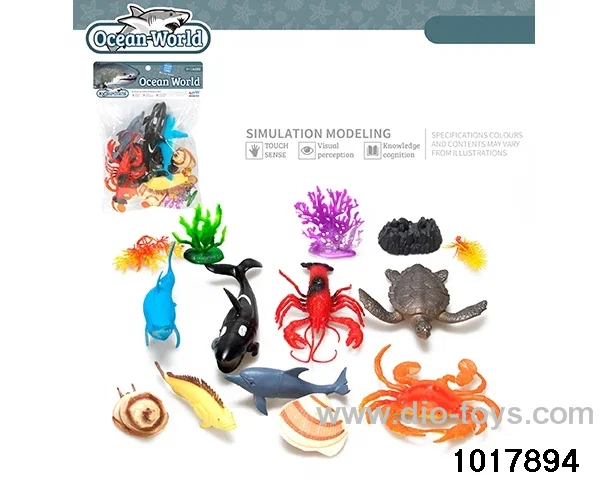 Sea World Set in PP bag with header