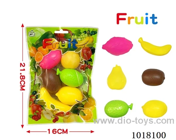 6pcs sliceable toy in Self-supporting zipper bag