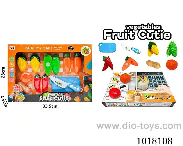 12pcs sliceable toy  in Window box