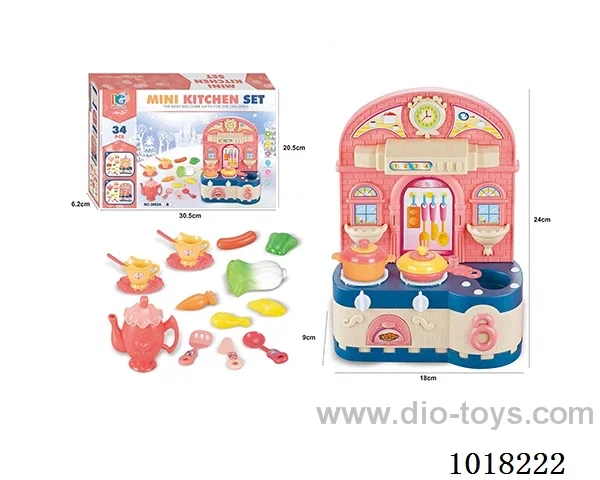 kitchen set in Color box