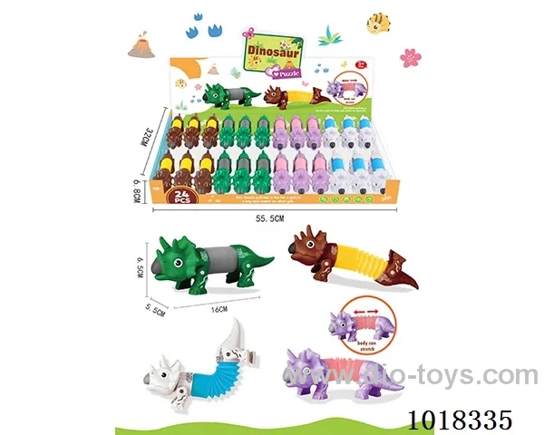 Decompression toy 4color mixed loading in display