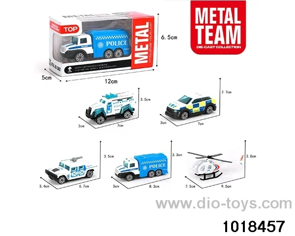 Sliding alloy car in window box