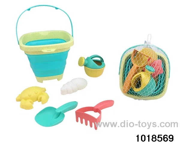 6pcs Beach Toys in Net bag