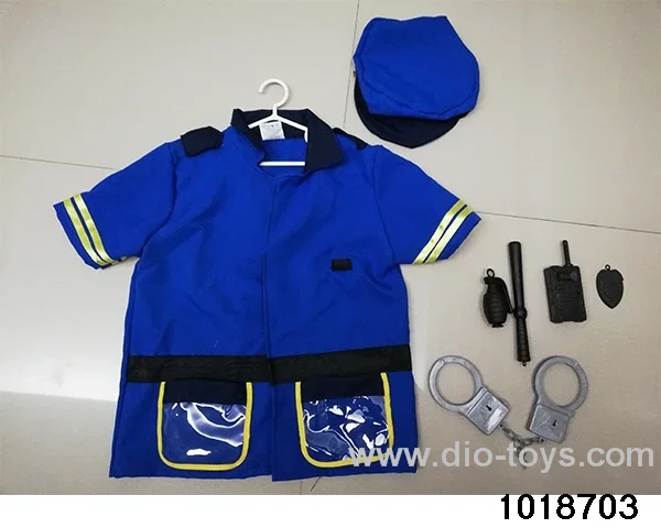 Police Suit in PP bag with header