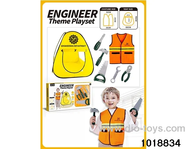 Engineering Tent Set in window box