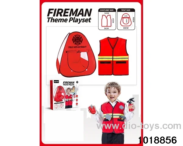 Fire tent set in color box