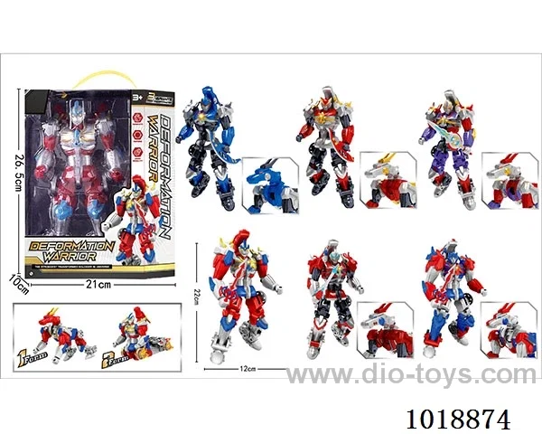 DEFORMATION ROBOT SERIES 6sets mixed loading in window box