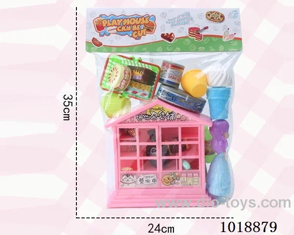 Play house toys  in PP bag with header