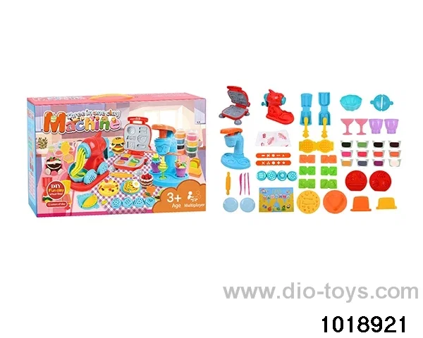 51pcs Color clay set in color box