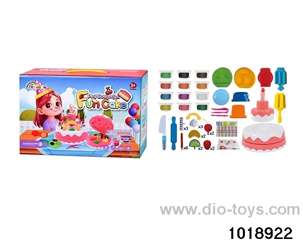 51pcs Color clay set in color box