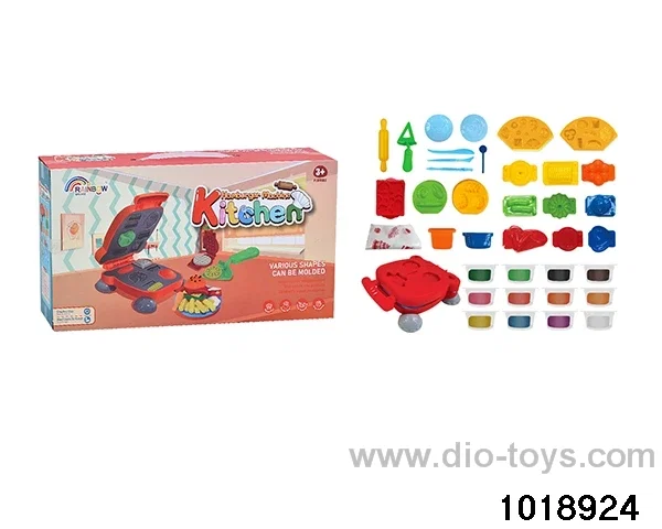 40pcs Color clay set in color box