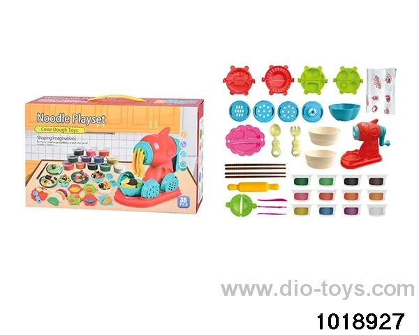 38pcs Color clay set in color box
