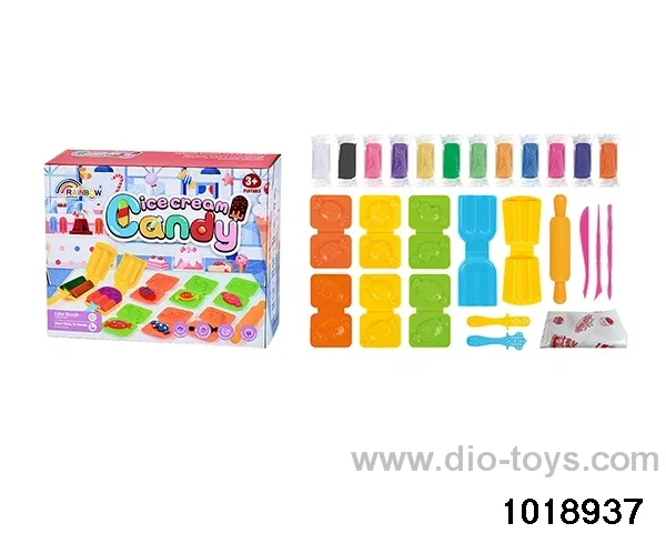 Color clay set in color box