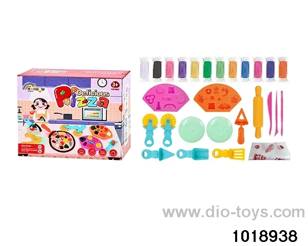 Color clay set in color box