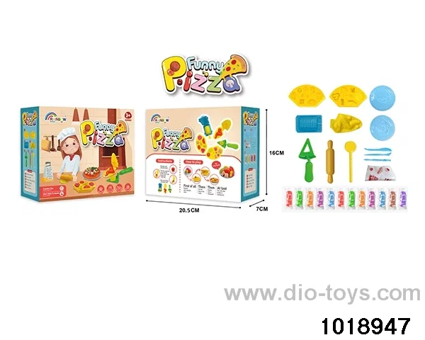 Color clay set in color box