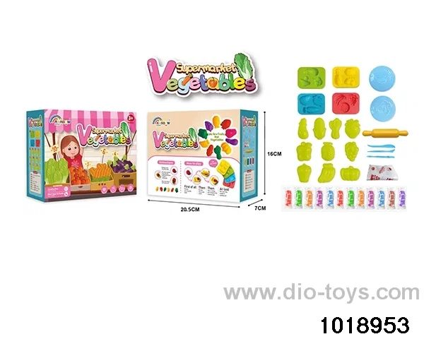 Color clay set in color box