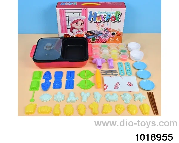 Color clay set in color box