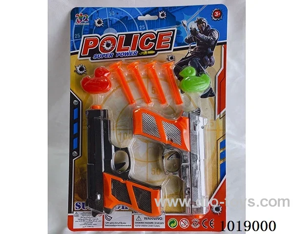police gun set in blister card