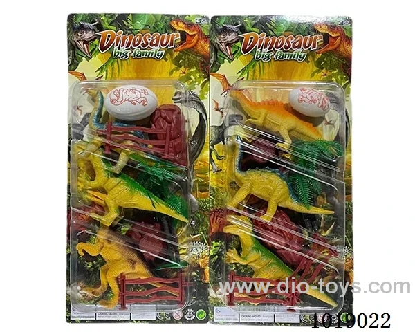 dinosaur in blister card