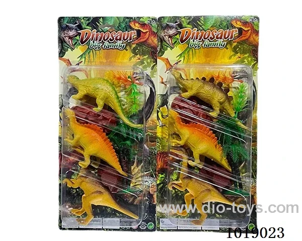 dinosaur in blister card