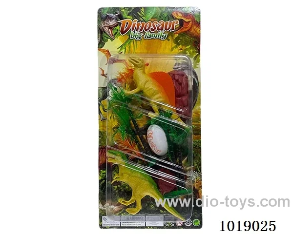 dinosaur in blister card